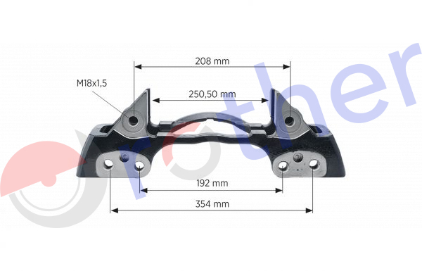 P015009764 - Portapinzas Meritor ELSA 225