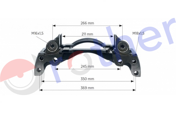 P016039002 - Portapinzas Wabco MAXX19