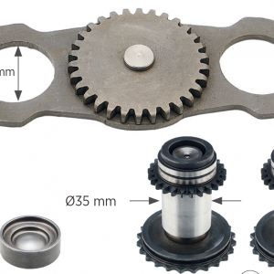 K15006020 - Juego de ajustador Meritor Elsa 1 derecho (35 mm)