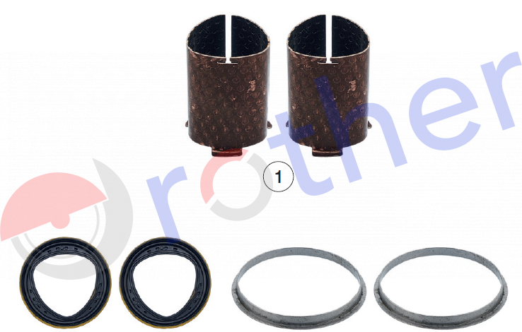 K15007013 - Juego de sellado del mecanismo Meritor Elsa 2 / 195 / 225