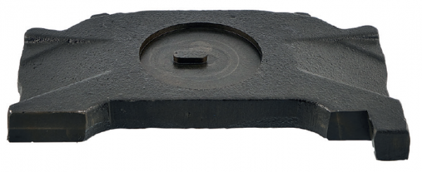 K16017605 - Placa empujadora derecha con perno Wabco PAN17