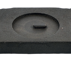 K16017606 - Placa empujadora izquierda con perno Wabco PAN17